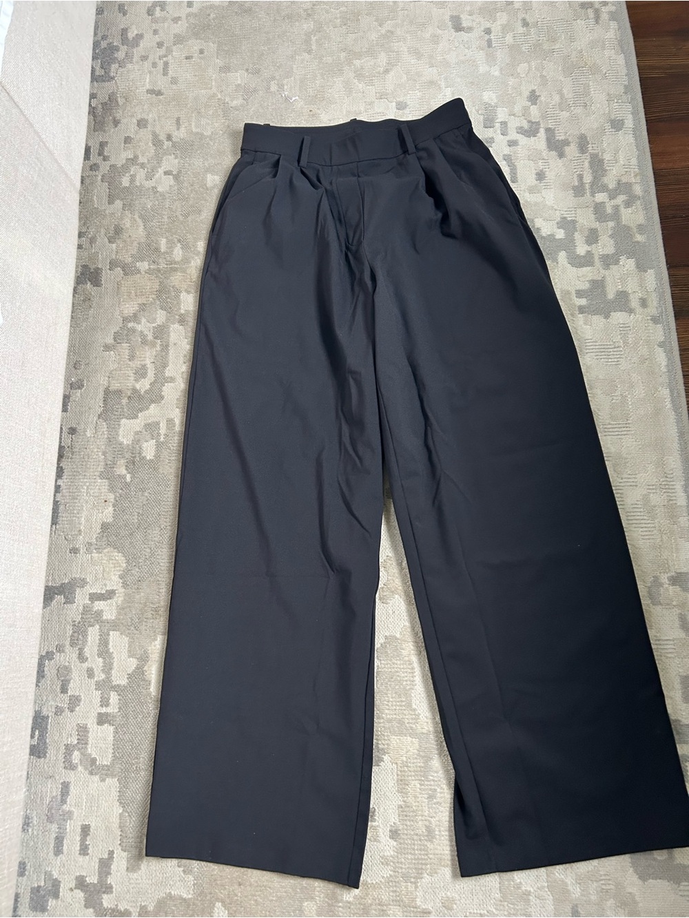 Lululemon Daydrift High-Rise Wide-Leg Trouser medium Regular black - Picture 2 of 6